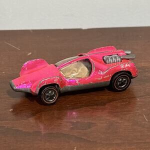 Hot Wheels Redline 1969 Hot Metallic Pink Mantis 1:64 Vehicle Toy Diecast